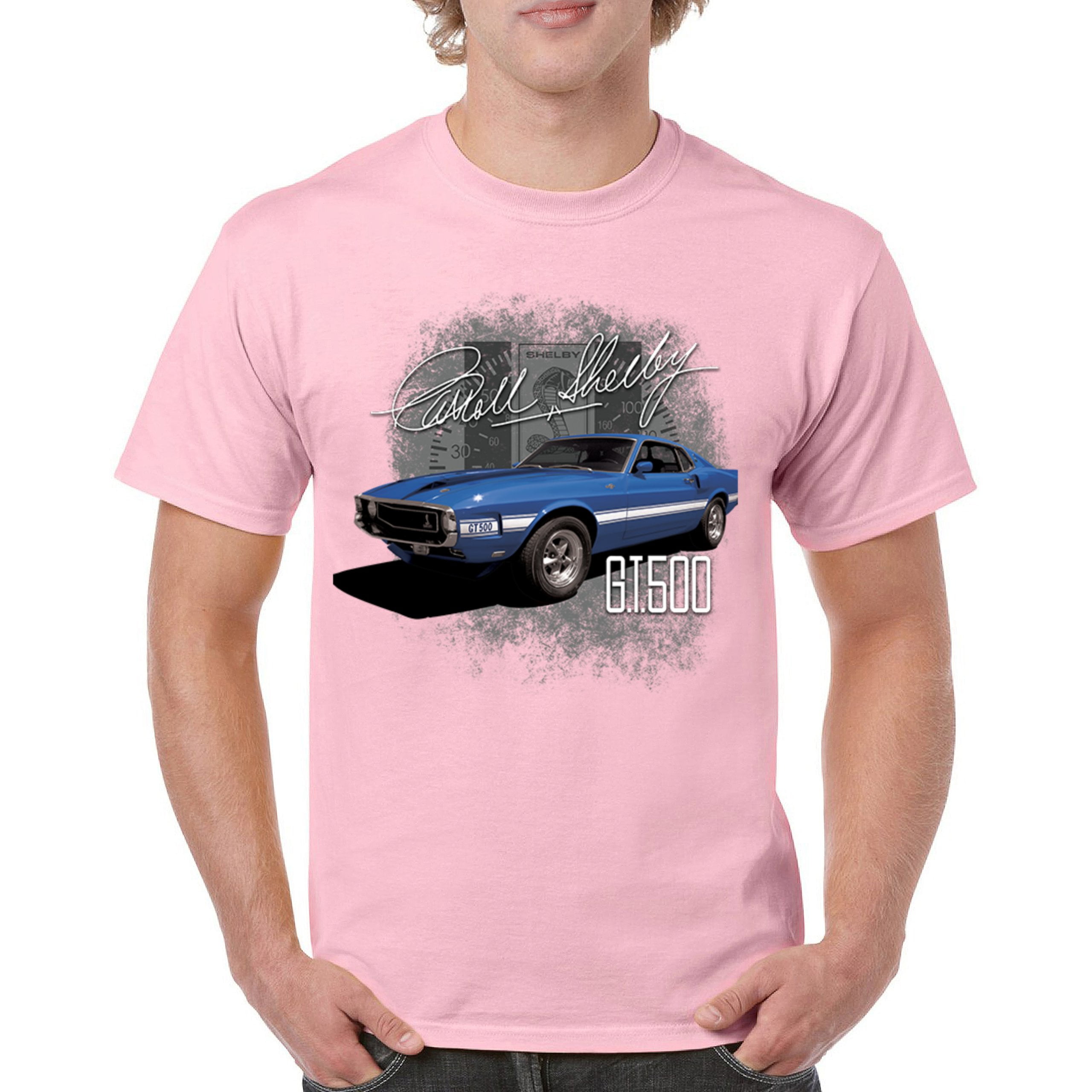 Cobra Shelby Vintage Blue GT500 Tshirt American Racing Mustang Muscle