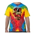 thumbnail image 1 of Cobra Skull Tie Dye Tee Shirt - Woodstock, Small, 1 of 1