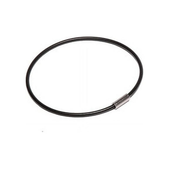 Cobra Slide N Crimp Nylon Coated Key Rings 3" (set of 5)