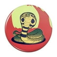 thumbnail image 1 of Cobra Snake Pinback Button Pin, 1 of 4