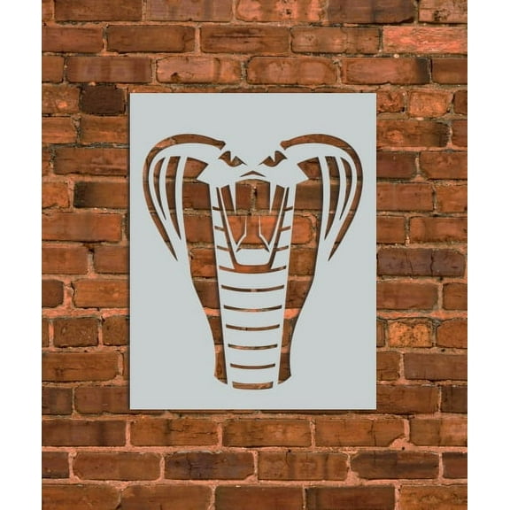 Cobra Snake Stencil