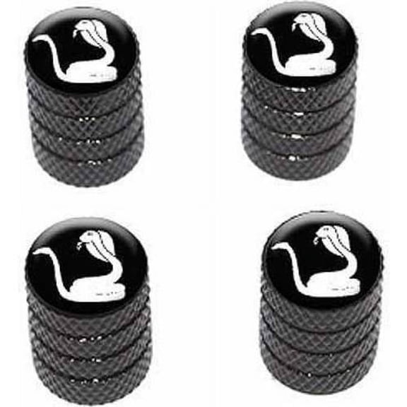 Cobra Snake Tire Rim Wheel Aluminum Valve Stem Caps, Multiple Colors