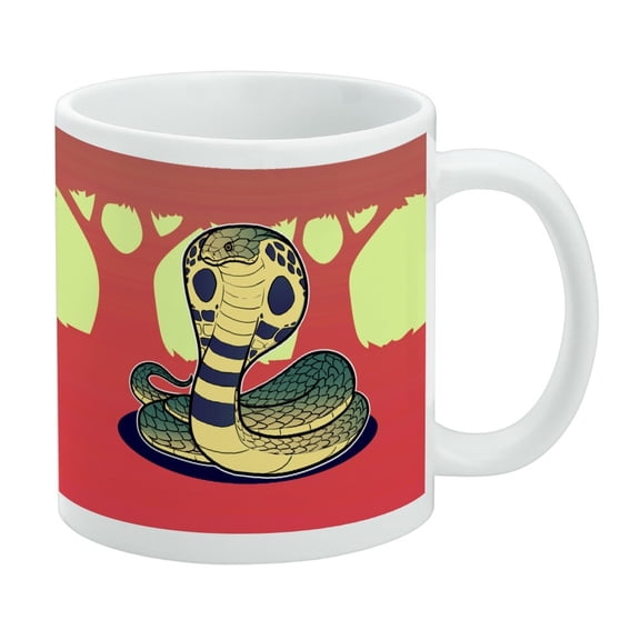 Cobra Snake White Mug