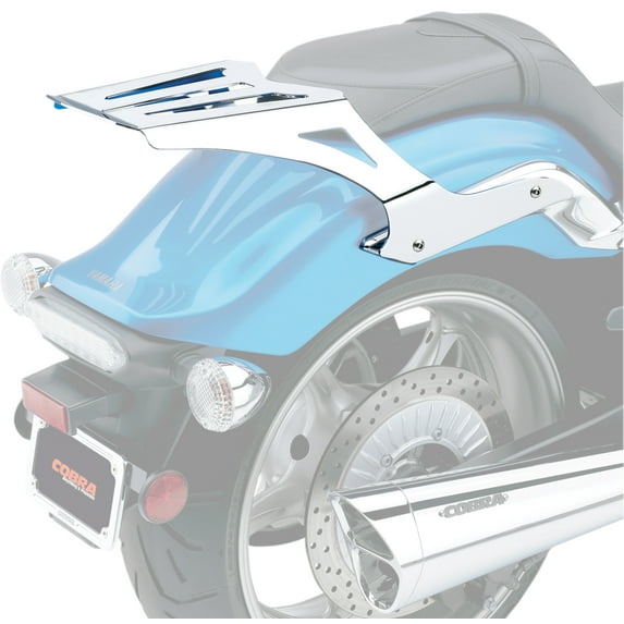 Cobra Solo Chrome Luggage Rack Formed (02-4270)