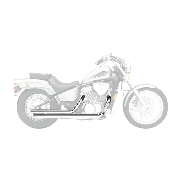 Cobra Streetrod Slash-Down Chrome Exhaust System (1911)