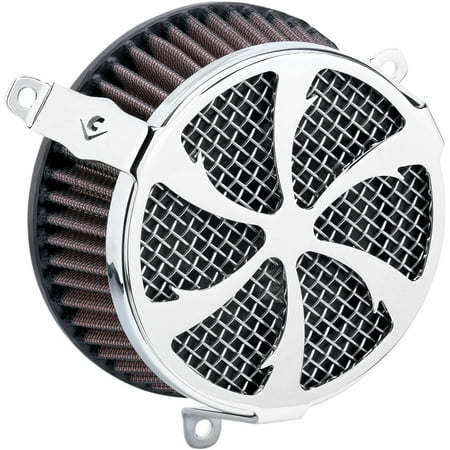 Cobra Swept Chrome PowrFlo Air Intake System (06-0137-01-SB)