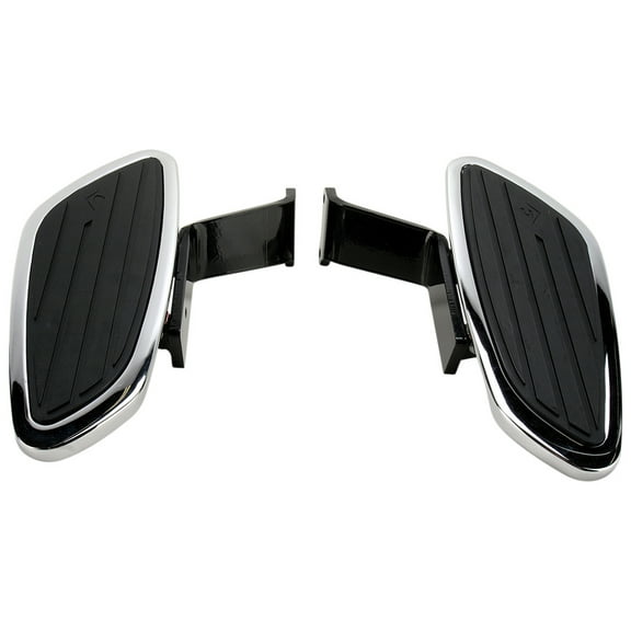 Cobra Swept Front Chrome Floorboards (06-4134)