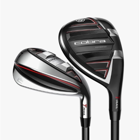 Cobra T-Rail 3.0 Combo Hybrid-Iron Set 4H+5-PW (Graphite Ultralite 50 Regular) 2023 NEW