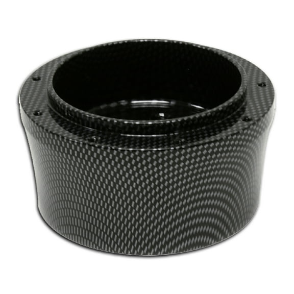 Cobra-Tek 67-94 Chevy GM Smooth Carbon Hydrographic Aluminum Steering Wheel Adapter 9 Hole