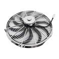 thumbnail image 1 of Cobra-Tek- CBK-HZ-1009C-CU - 16" High Performance EMC Electric Radiator Cooling Fan Silver Curved Blade. Meets or exceeds All Original Equipment Specifications, 1 of 1