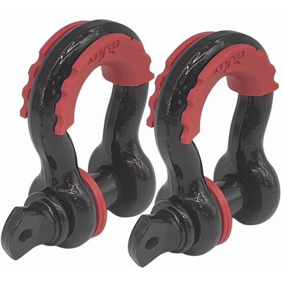 Cobra-Tek D Ring Shackles Heavy Duty 3/4 Inch - 68K LBS Capacity