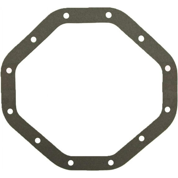 Cobra-Tek Fiber Rear End Differential Cover Gasket Compatible For 9.25" R.G. 12 Bolts Gray