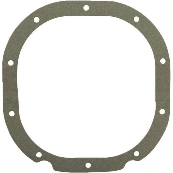 Cobra-Tek Fiber Rear End Differential Cover Gasket Replacement For Truck 8.8" R.G. 10 Bolts Gray