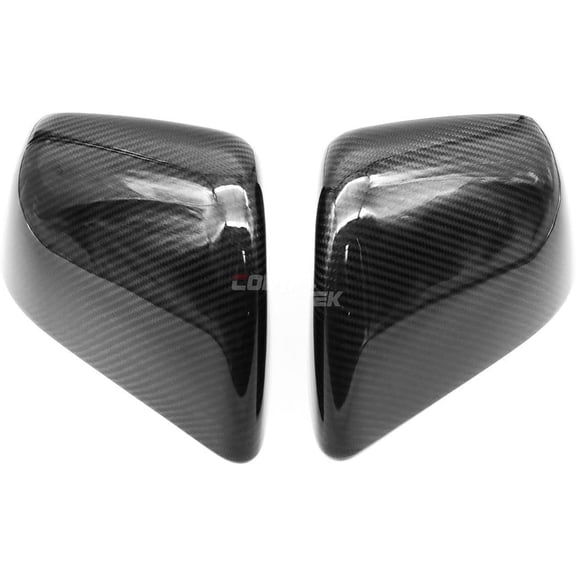 Cobra-Tek Fits 18-22 Tesla Model Y Real Carbon Fiber Side Mirror Covers