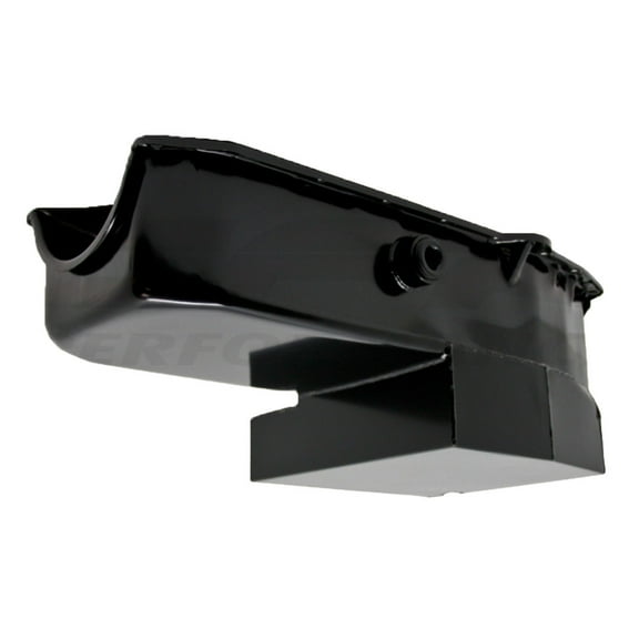 Cobra-Tek Fits 1958-79 Chevy SB Imca Circle Track Racing Oil Pan W/Inspection Plug Black