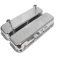 thumbnail image 1 of Cobra-Tek Fits 1965-21 Chevy Big Block Tall Polished Aluminum Racing Valve Covers Smooth, 1 of 1