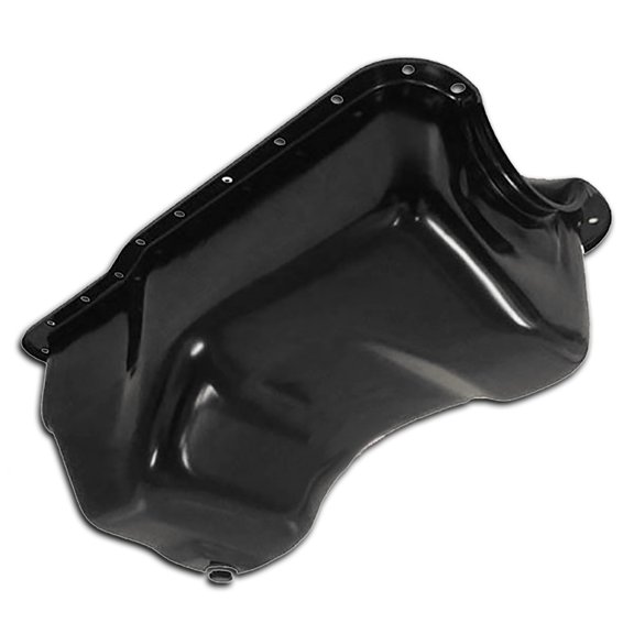 Cobra-Tek Fits 1988-21 Ford SSB mall Block 351W Windsor Stock Capacity Truck Oil Pan Black
