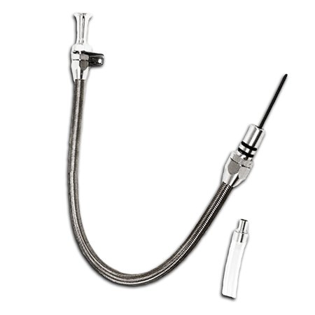 Cobra-Tek Fits Chevy GM Turbo Th-350 Th-400 Flexible Transmission Dipstick Firewall Mount