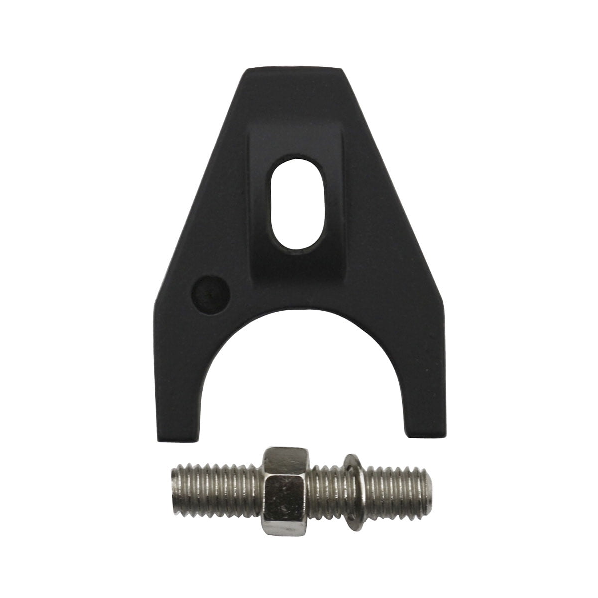 CobraTek For Chevy GM Aluminum Distributor Hold Down Clamp Black Ignition Electrical (Black
