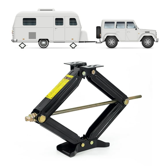 Cobra-Tek J-5000 Heavy-Duty Scissor Jack: RV, Camper & Vehicle Lifting Solution with 5000lbs Capacity