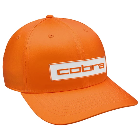 Cobra Tour Tech Rickie Orange/White Headwear Men Fits All
