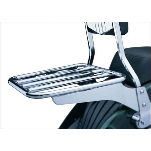 Cobra Tubular Chrome Luggage Rack for Sissy Bars (02-4468)