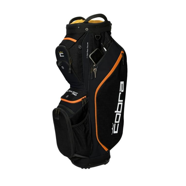 Cobra Ultralight Pro Golf Cart Bag-Black-Gold