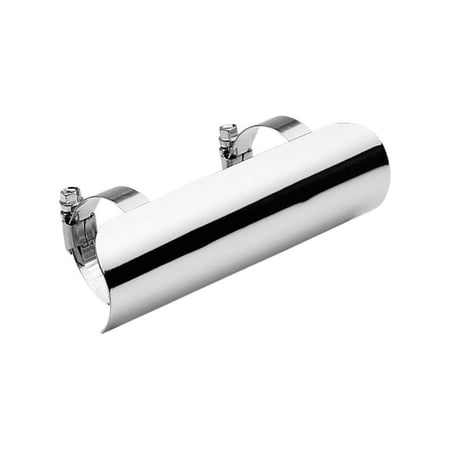 Cobra Universal 2" x 7" Chrome Exhaust Heat Shield (99-0165P)