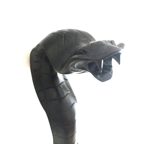 Cobra Walking Stick Walking Cane Snake Cobra Statue - OMA BRAND
