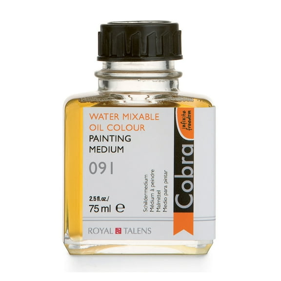 Cobra Water Mixable Oil Color Painting Medium