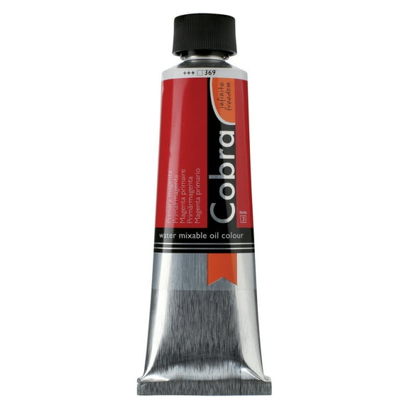 Cobra Water Mixable Oil Colour 150ml, Primary Magenta