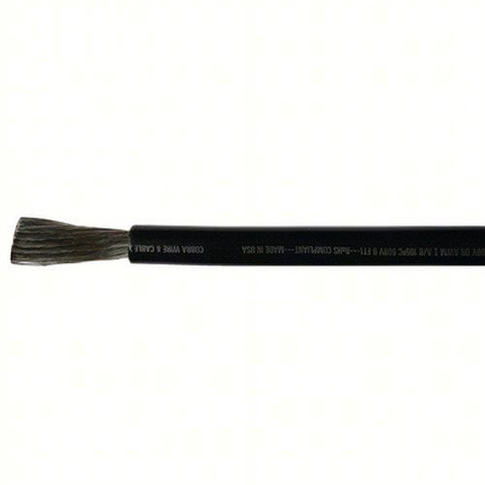 Cobra Wire & Cable A2002T07100FT; 2Ga Blk Tinned Wire 100Ft - Walmart ...