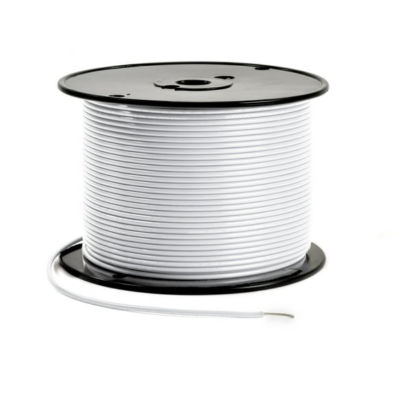 Cobra Wire & Cable  A2018T05100FT; 18Ga White Tinned Wire 100Ft