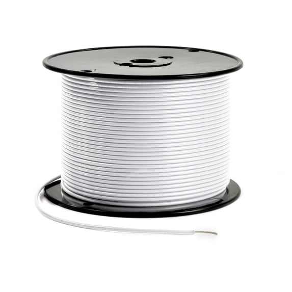 Cobra Wire & Cable A2018T05100FT; 18Ga White Tinned Wire 100Ft