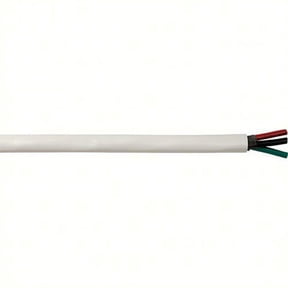 Cobra Wire & Cable B6W10T32100FT; Multi-Conductor Tinned Copper Cable, 10/3Tc White (Rbg) Round Ul Boat 1