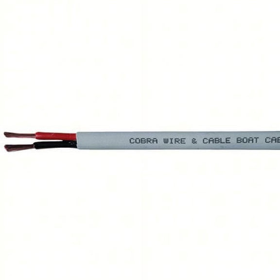 Cobra Wire & Cable B7G16B21100FT; 16/2 Gray Bare Copper Sae 100 ft