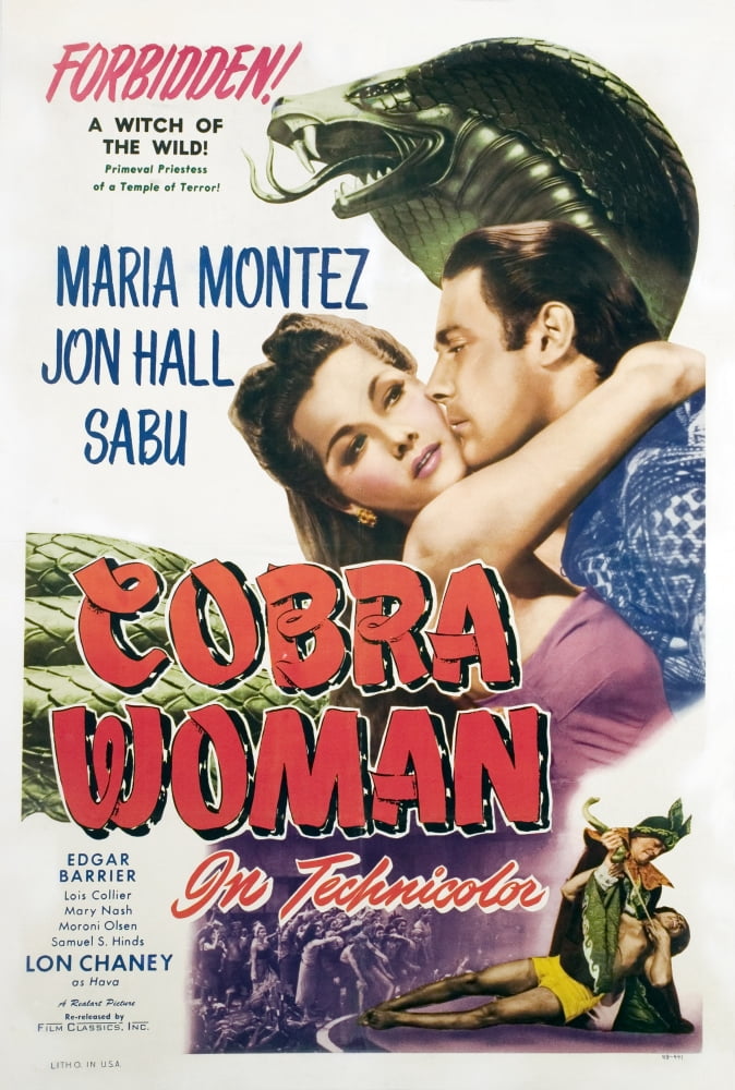 Cobra Woman Canvas Art - (24 x 36)