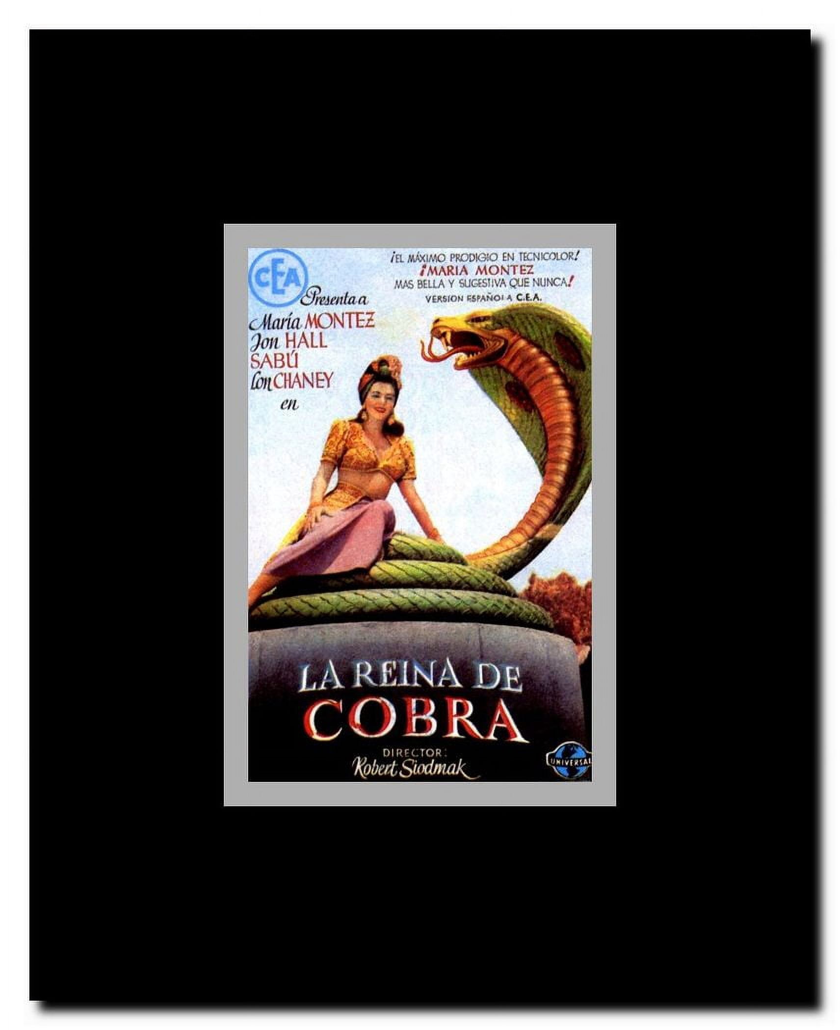 Cobra Woman Framed Movie Poster