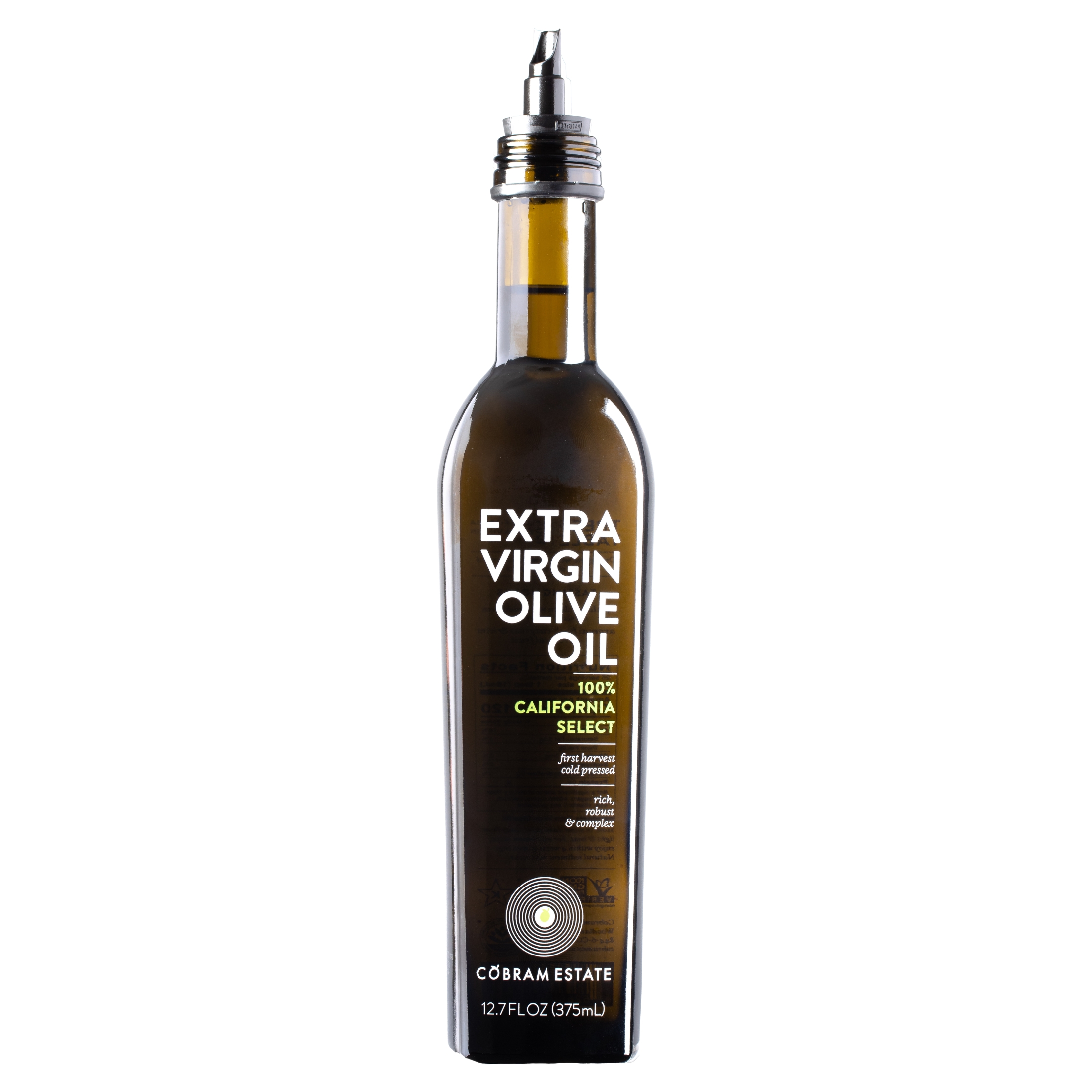 Cobram Estate 100% California Select Extra Virgin Olive Oil, 12.7 fl oz Glass Bottle - image 1 of 12