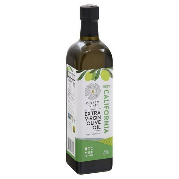 Cobram Estate: Mild 100 Percent California Extra Virgin Olive Oil, 750 Ml Pack Of 6
