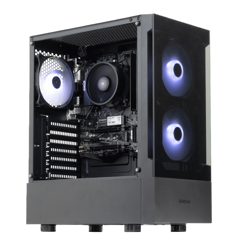 Cobratype Basilisk Prebuilt Desktop Gaming PC - Ryzen 5600g, 16GB 