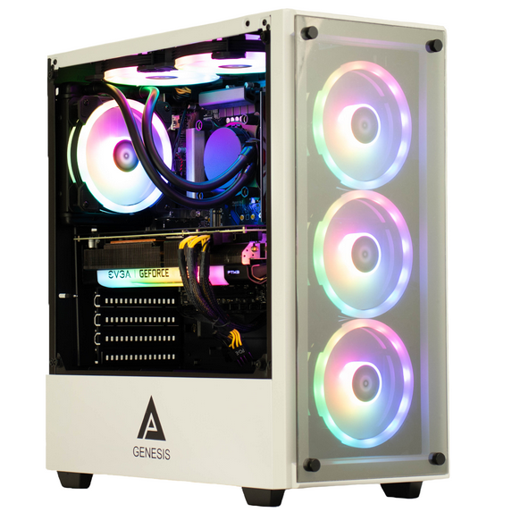 Cobratype Titanoboa Gaming Desktop PC - Ryzen 5600X, RTX 3060, 16GB DDR4, 1TB NVMe, AIO Liquid Cooler