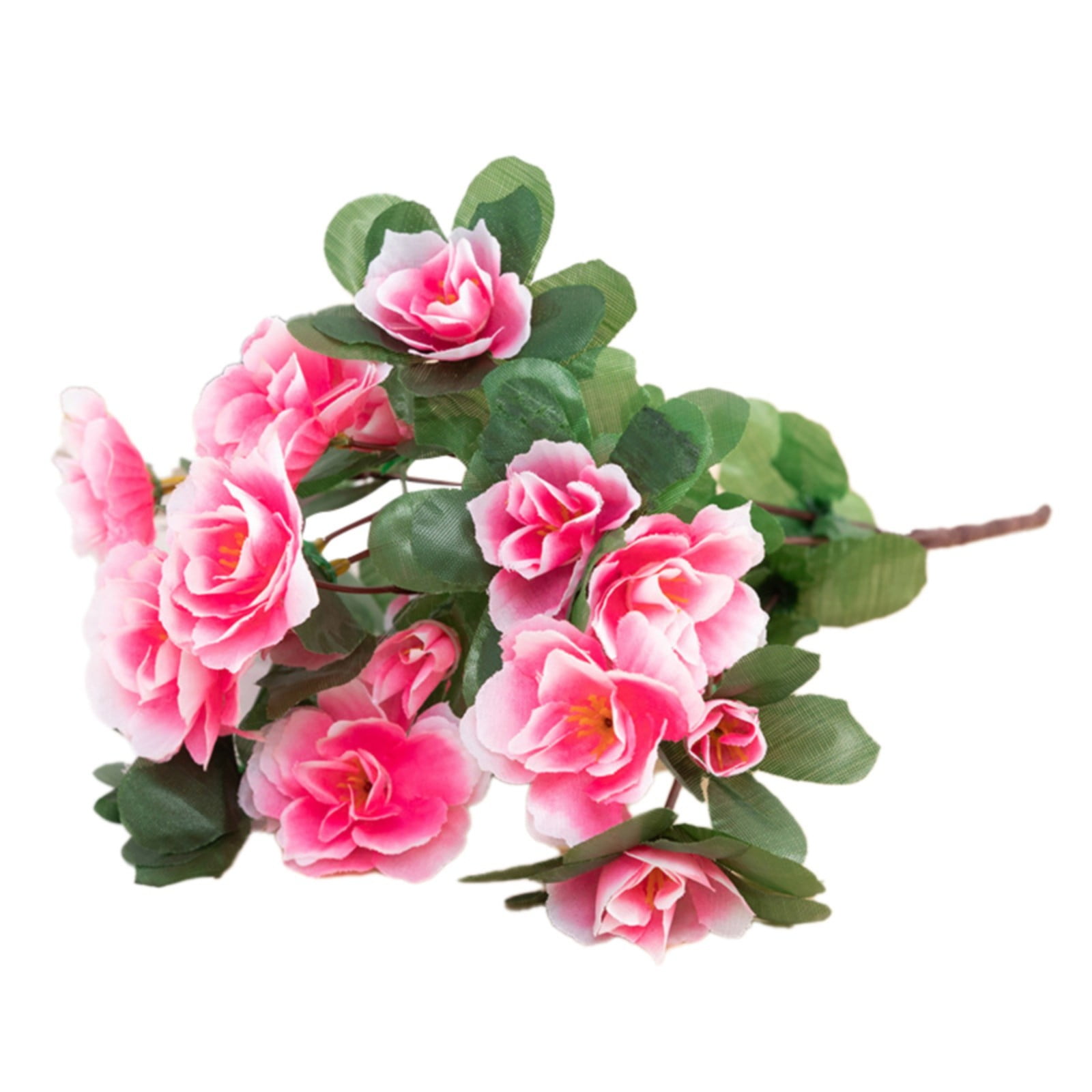 Cobrcref Artificial Flower Big Azalea Artificial Plant Woman Wedding