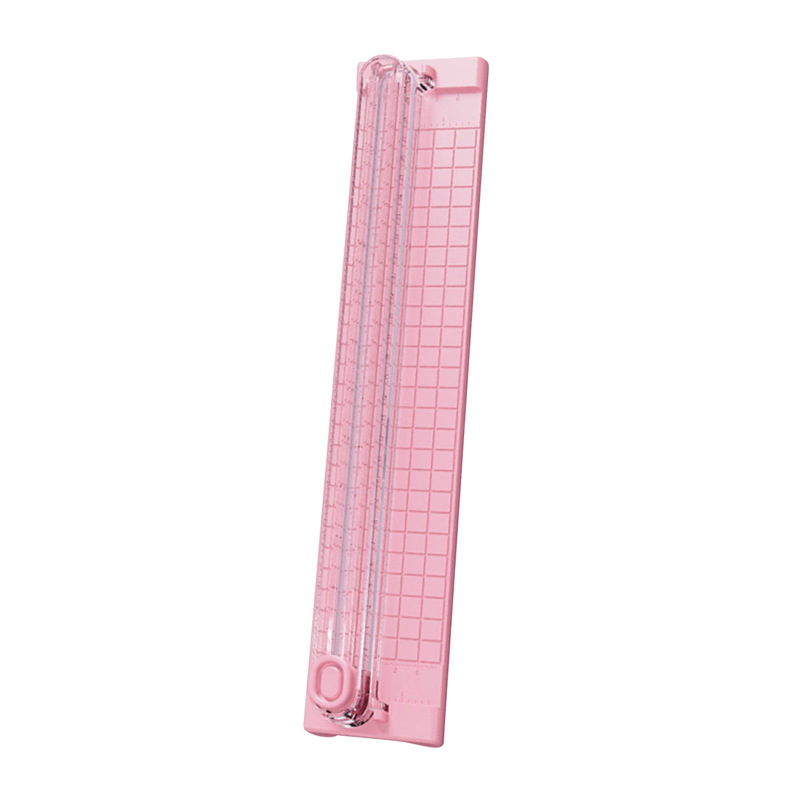 Cobrcref Paper Cutter Paper Trimmer With & Side Ruler Portable Straight Edge Cutter For