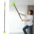 thumbnail image 1 of Cobweb Duster with Extension Pole Extendable Fan Cleaner Duster Multipurpose Spider Web Brush Cleaning Kit Long Handle Spider Web Brush for Ceiling Furniture Indoor Outdoor Use, 1 of 10