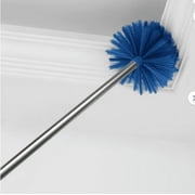 Cobweb Duster with Extension Pole, Retractable Dusters for Cobweb Cleaning 51-inch Long Handle Ceiling Fan Spider Web Brush for Outdoor Indoor High Ceilings, 1 Pcs