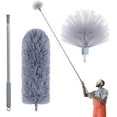 thumbnail image 1 of Cobweb Duster with Extension Pole, Spider Web Brush & Ceiling Cleaning Kit, 100" Microfiber Feather Cleaner Washable Head for Fan, Furniture, Home, 1 of 5