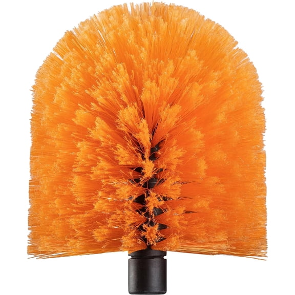 Cobweb Duster Head Brush // Big and Puffy Spider Web Brush for Outdoor & Indoor Web Cleaning // Twist-On Corner Duster Fits Standard Acme Threaded Extension Poles // Best Cobweb Brush Head (No Pole)