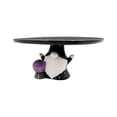 thumbnail image 1 of Cobwebs & Cauldrons Gnome w/Crystal Ball Ceramic Cake Stand, 1 of 1