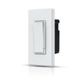 thumbnail image 1 of Coby CBDE03W 300W Dimmable LED/CFL and 600W Incandescent/Halogen Light Lamp Bulbs Slide Dimmer Switch, White, 1 of 6